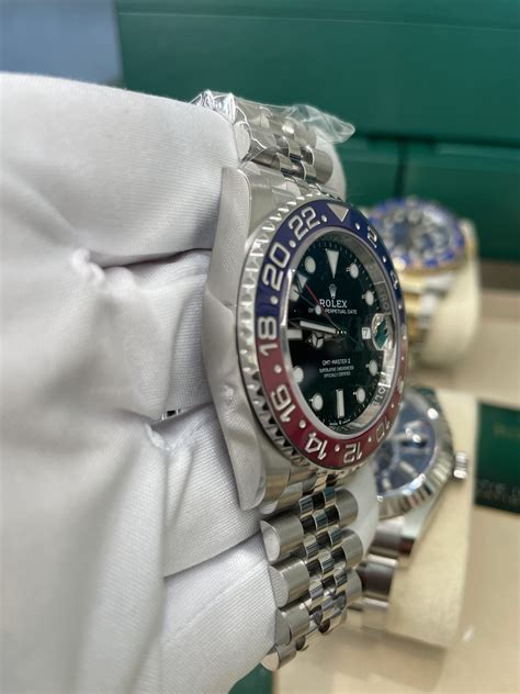 rolex gmt pepsi waiting list uk